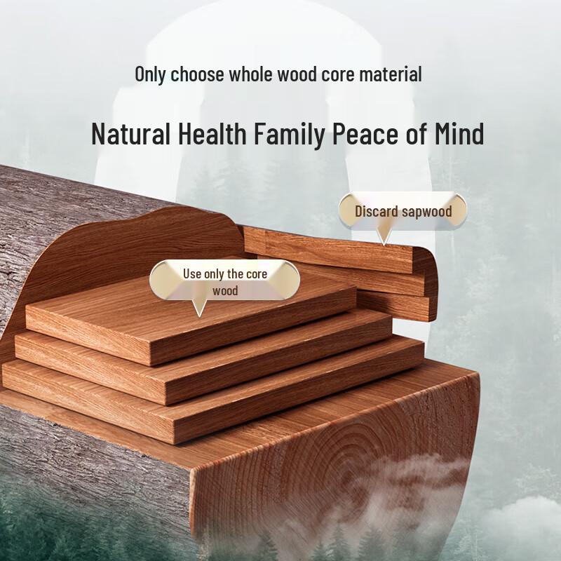 SUPOR Ebony Solid Wood Cutting Board