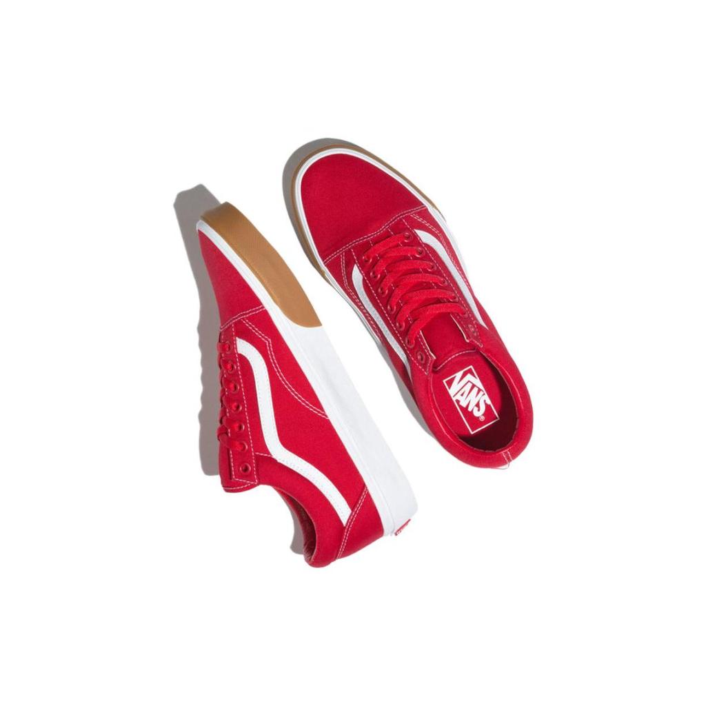 Vans Old Skool Gum Bumper Unisex Sneakers Red True-White VN0A38G1UK1
