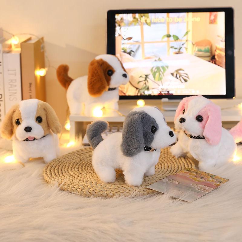 Husky Teddy Electric Plush Walking & Barking Dog Toy Gift