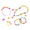 Children's DIY Beading Kit: Cordless Pop Beads for Necklaces & Bracelets
