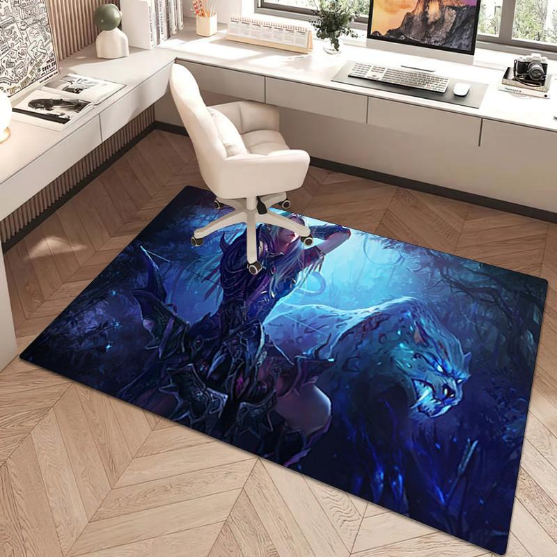 1Pc Warcraft game Rug - home decoration Carpet For Living Room Bedroom Flooring Computer Chair Area Rug