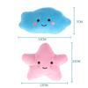 Mini Star Cloud Miękka pluszowa brzmiąca zabawka Kolorowa pluszowa wypchana lalka Pies Pet Toy