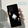 Ace of Spades Poker phone case For Samsung Galaxy A42 A31 A40 A51 A71 A32 A80 A91 A52 A72 A73 A20e A21S A50 A70 A11 A12 Cover