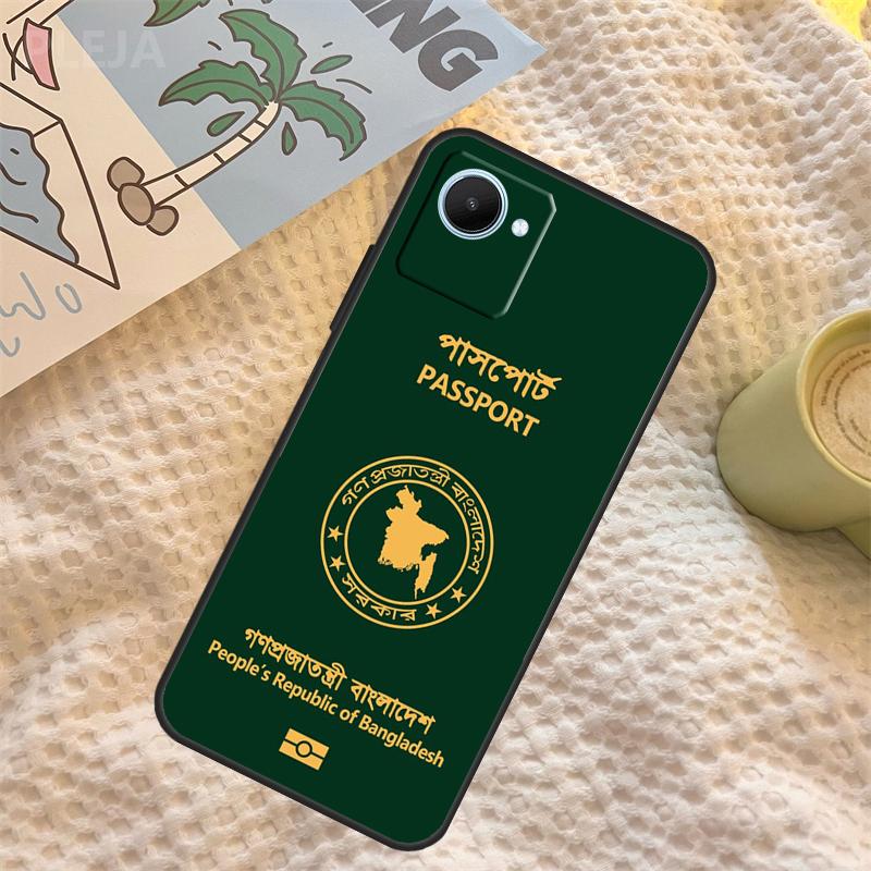 Bangladesh Flag Case For Realme GT6 GT7 Pro C67 C65 C63 C61 C55 C53 C51 C35 C71 C75 11 12 13 14 15 Pro Plus