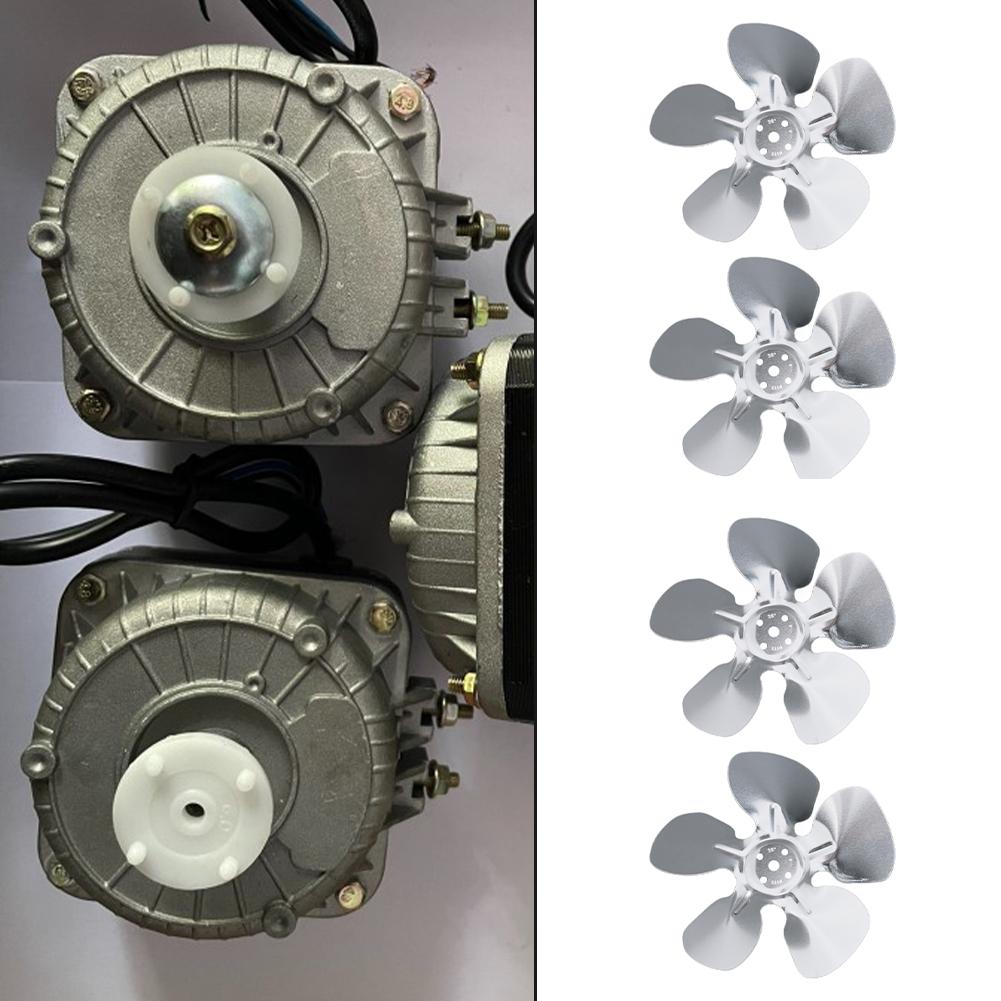 Aluminum Fan Blades Condenser Fan Blades Efficient Operation Five Blade Design Flexible Solution Multiple Size Choices