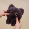 Siamese Cat Stuffed Doll Stuffed Animals Black Cat Plush Boy Girl Cat Plush Toy  Holiday Gift
