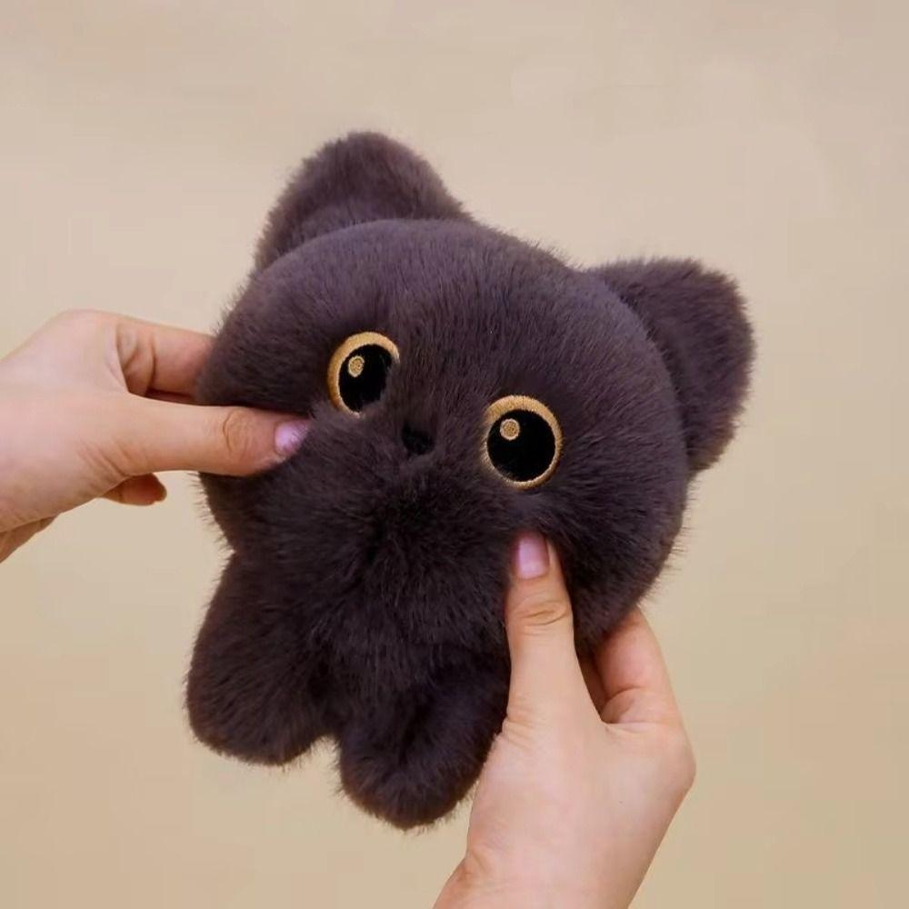 Siamese Cat Stuffed Doll Stuffed Animals Black Cat Plush Boy Girl Cat Plush Toy Holiday Gift