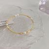 Irregular Freshwater Pearl Bracelet: Elegant Handmade Jewelry for Women