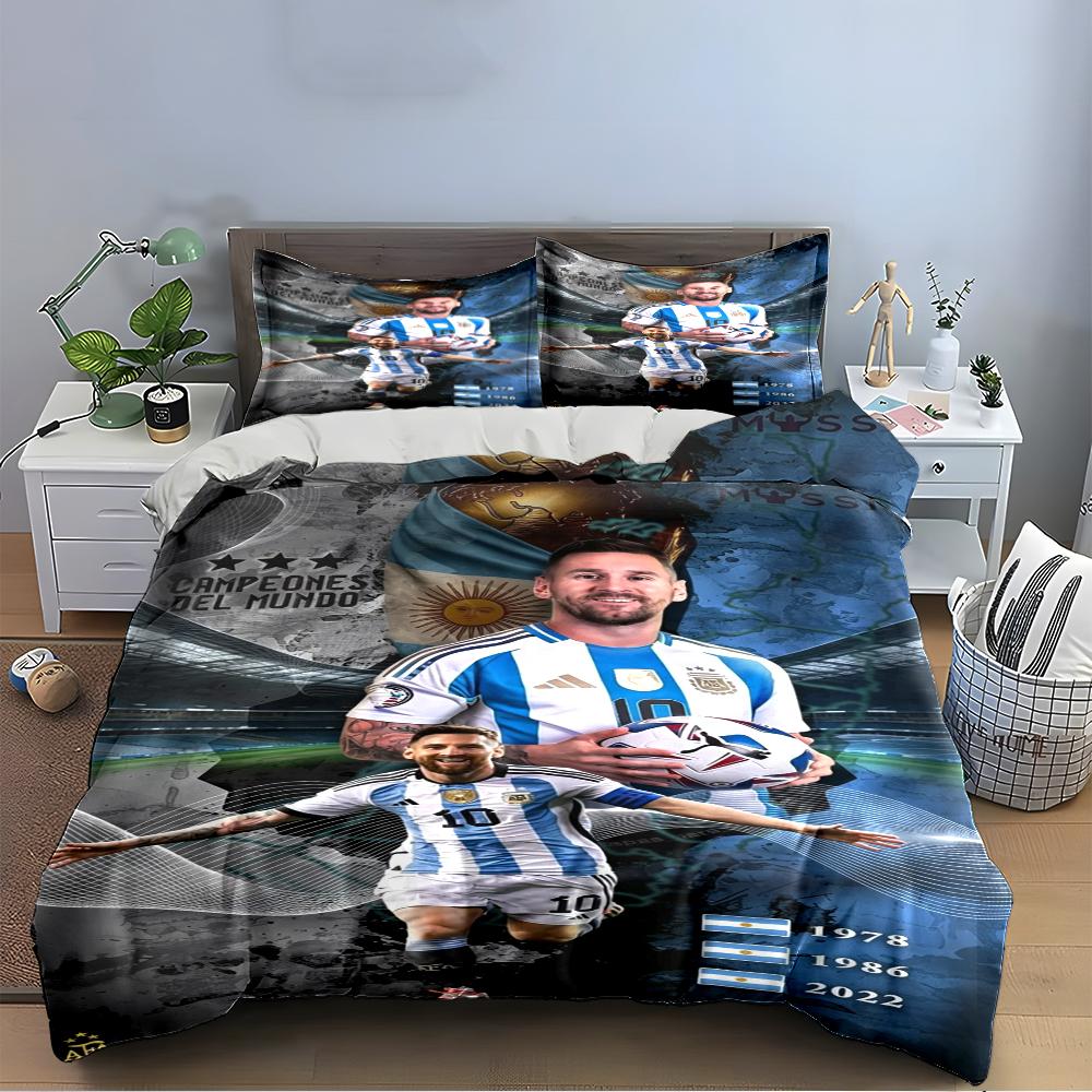 "Football Champion Bedding Set" Bedding set (1 duvet cover, 2 pillowcases, duvet not included)