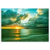Canvas Print Sunset Over the Sea