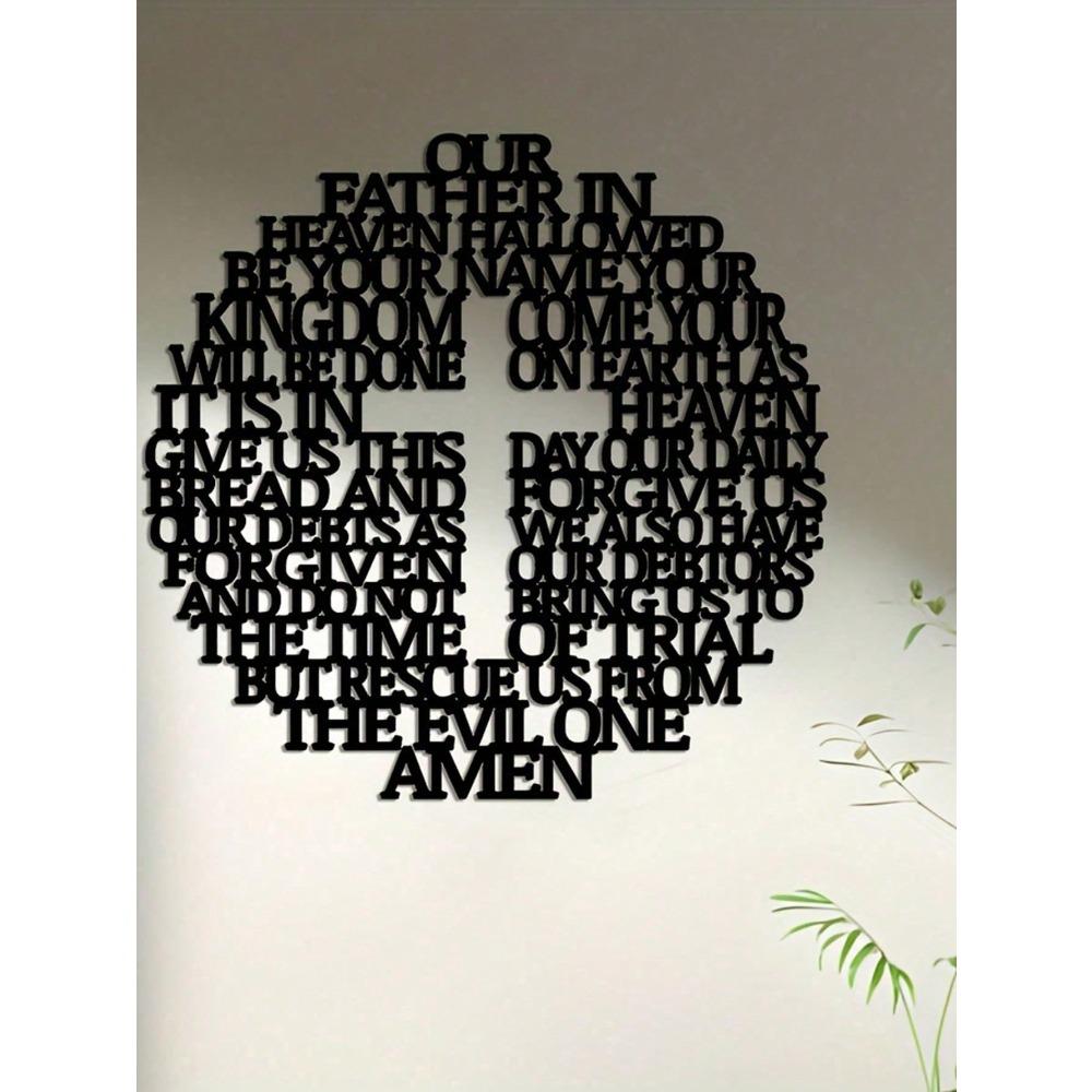 Wrought Iron Wall Decor for Home Garden Christmas Easter Holiday Gifts