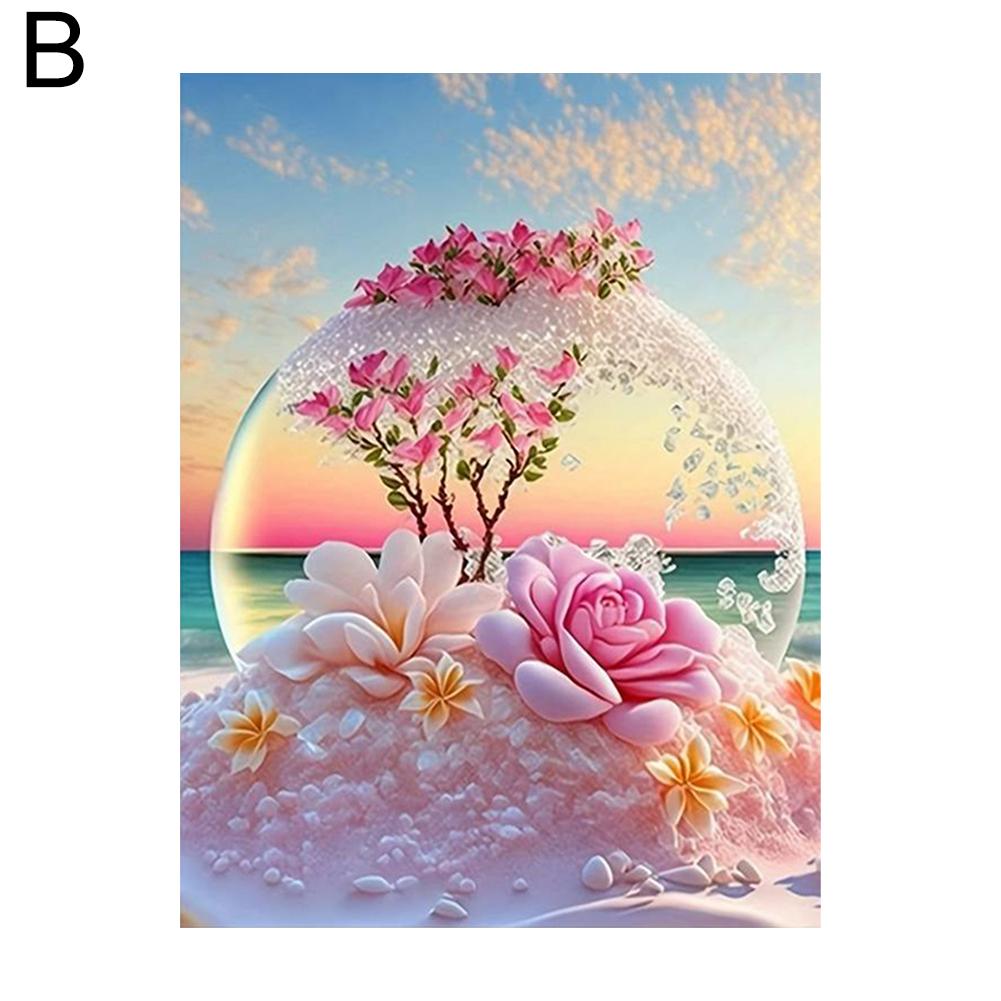 

Diamond Painting Kit Flower Pictures Of Rhinestones Diamond Embroidery Vase Cross Stitch Peony Full Mosaic For DIY Decortion