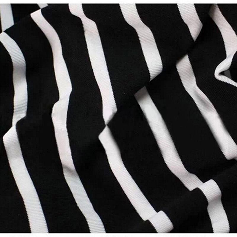 Womens Elegant Summer V Neck Stripe Bodycon Pencil Dress Perfect For Office And Party Wear