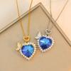 Necklace Does Not Fade Female Summer Butterfly Love New Versatile Necklace Niche High Sense Does Not Fade Titanium Steel Necklace