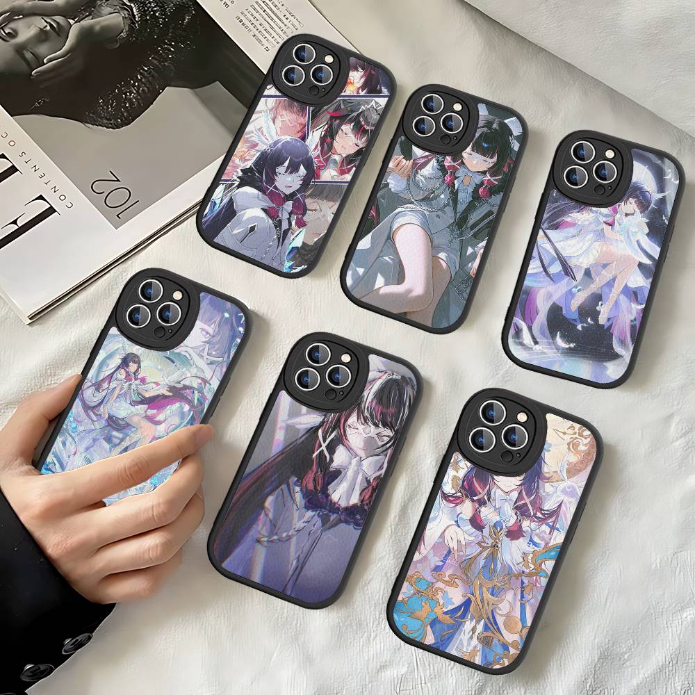 Genshin Impact Columbina For IPhone 16 15 14 13 12 11 Pro Max Plus Leather Phone Cover
