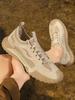 Fashion Breathable Men's Casual Sneakers Gray Thick Platform Unisex HikingTrekking Shoe In Promotion Walking Light Gym Male Sports Shoes