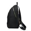 Solid Color Backpack Women's Large Capacity Nylon Lightweight Travel Backpack