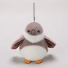 TreasuringU 12cm Adorable Simulation Bird Plush Doll Pendant Cartoon Round Bird Plush Toy Stuffed Pouch Pendants Birth Date Gifts