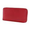 HERMES Azap Silk in Long Purse Red Epsom Women Used