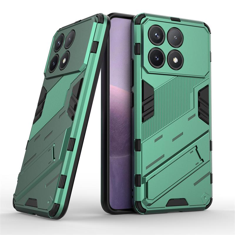 Holder Case For Xiaomi Poco X6 Pro Cover For Poco X6 Pro Capas Phone Back Bumper Kickstand Shockproof Cover Poco X6 Pro Fundas