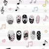 Cute Pink Rabbit Love Bear 3D Star Butterfly Knot Wing Dot Ellipse Fake Nails Birthday Gift Nail Art