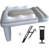Toddler Inflatable Travel Bed Baby Travel Airplane Bed With High Sides Lightweight And Inflatable Kids Air Mattress Fits