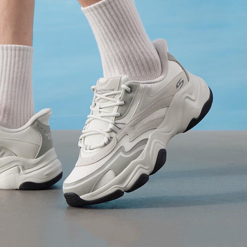 Skechers D LITES Series Fashion Lace-Up Sneakers 10