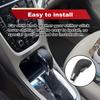 Automatic Gear Stick Shift Knob Compatible With 2012-2017 Buick Verano Car Gear Shift Knob Leather Car Stick Lever Gear Shifter Knob Cover Head