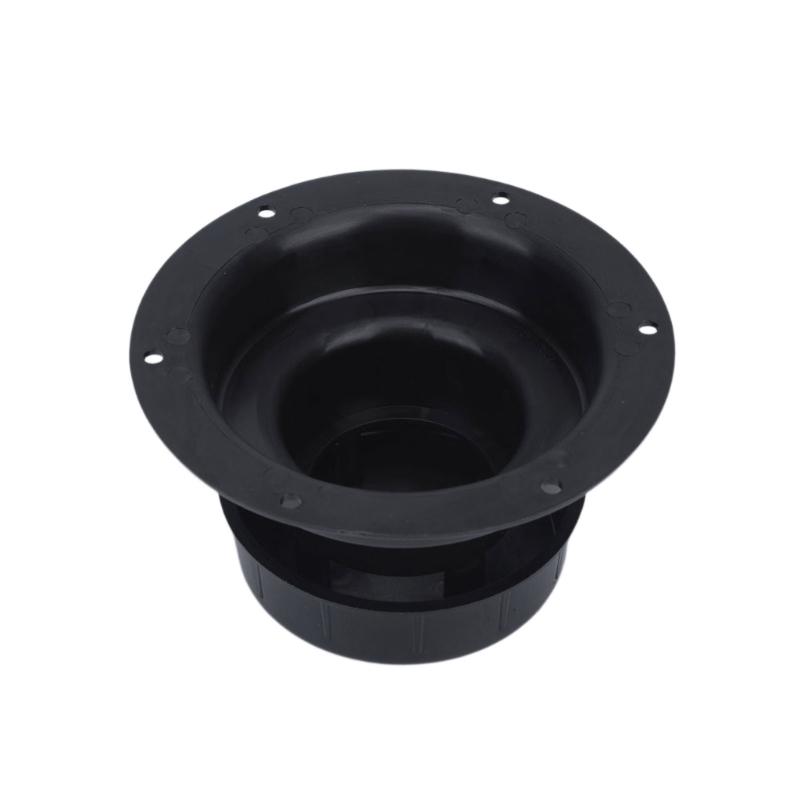 Plastic Marine Vent Cover Kit with Predrilled Flanges, Mesh Screens and Sealant for Recreational Vehicle or Boat Openings