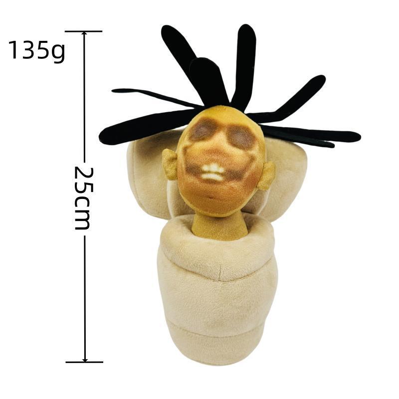 Skibidi Toilet Plüschtier Superweiche PP-Baumwolle für Kinder Geschenk
