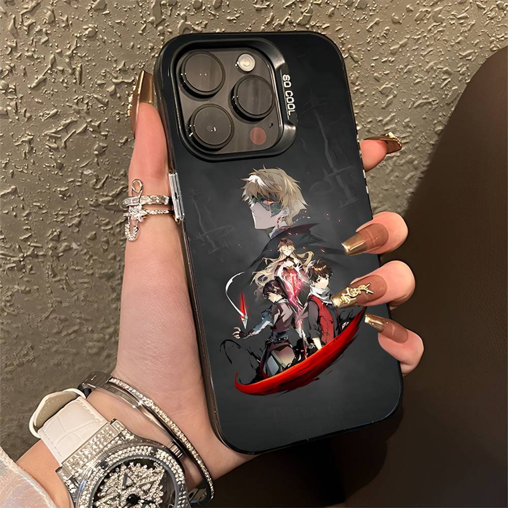 T-Tower of G-God Comics Phone Case For iPhone 16,15,14,13,12,11,Pro,Max,Plus,Mini,XS,SE Anti Fall Black Matte Hard Bumper