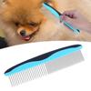 Hřeben pro mazlíčky Nerezová ocel Jehla Psi Štěně Hřeben na srst Odstraňuje zacuchání (Modrý hřeben Row )