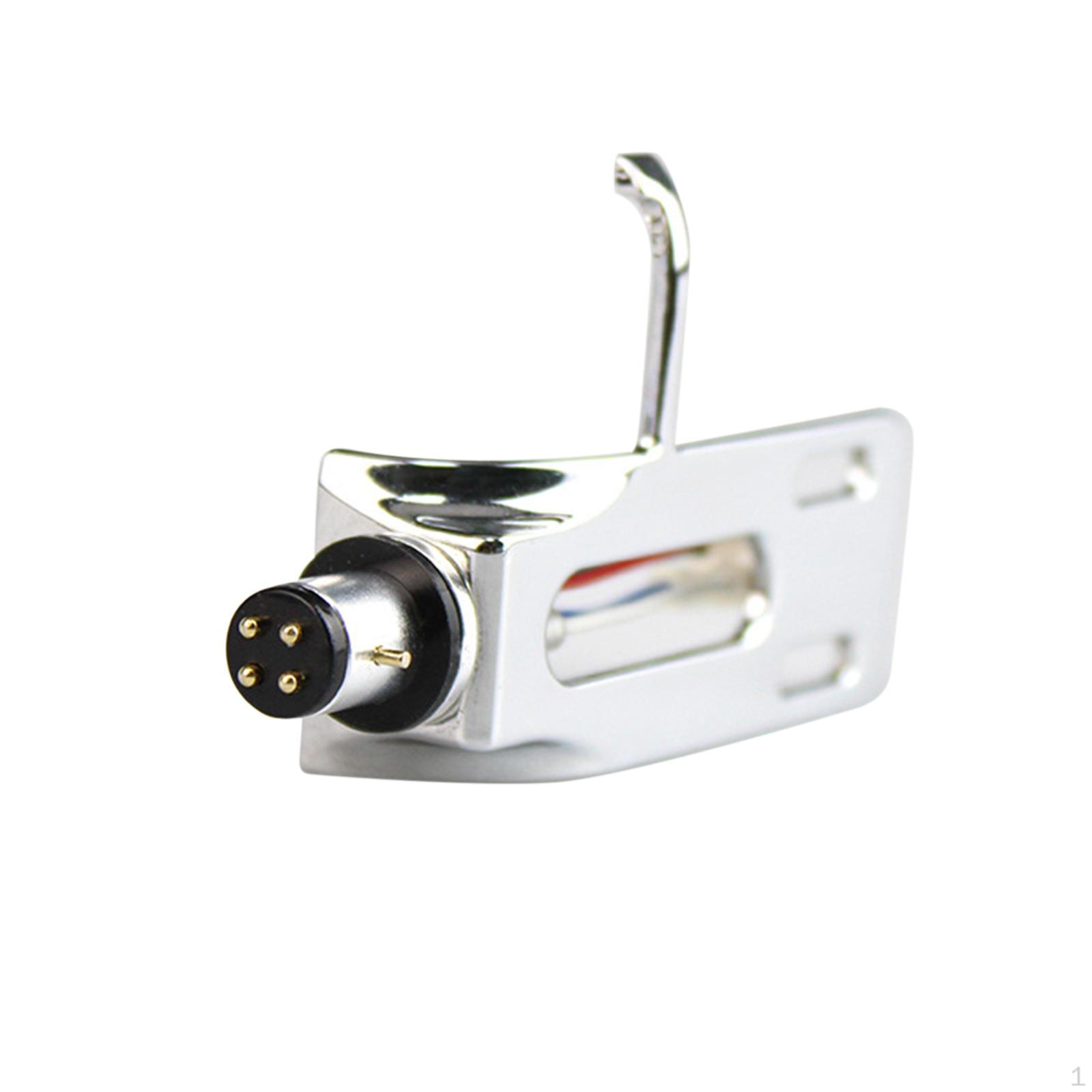 

Aluminum Alloy Headshell for Turntables - Phonographs срібний