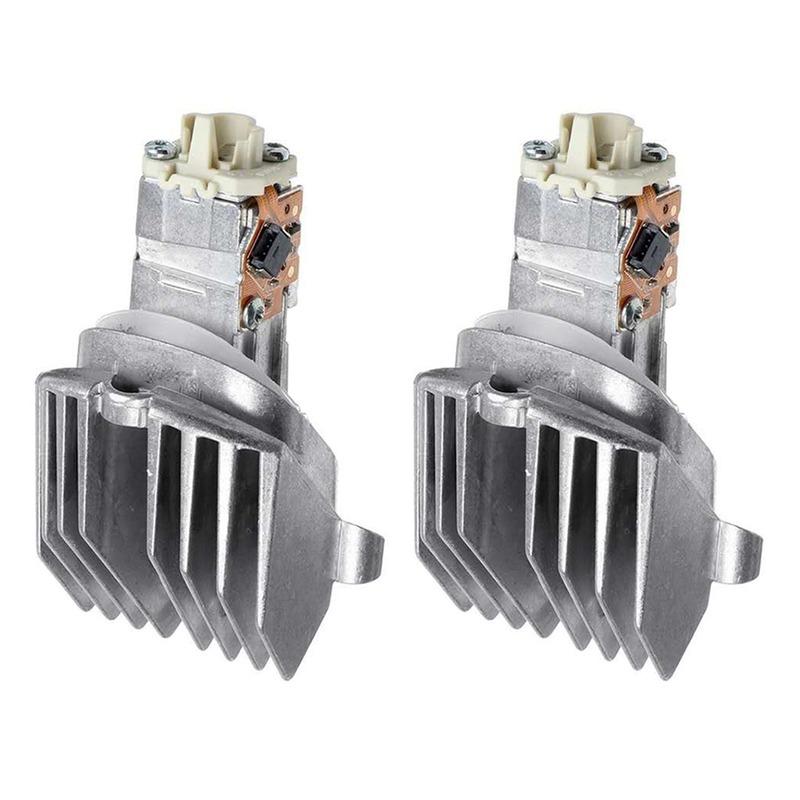 A03E-2PCS 63127262731 Headlight Control Unit Module DRL Daytime Light LED Module Angel Eyes For-BMW 5-Series F07 F10 F11 LCI