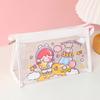 Cute Clear Cosmetic Bag Smoother  Large Capacity Multifunctional Portable Travel Storage Bag F