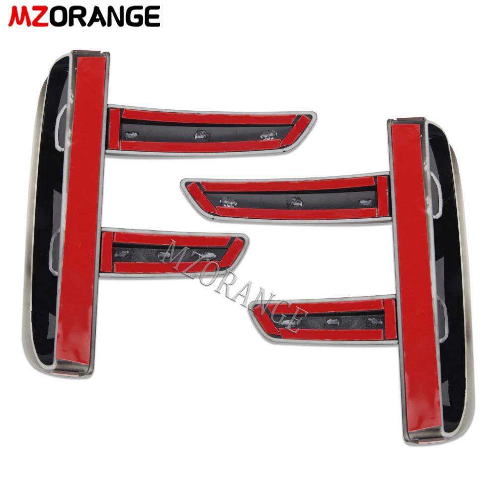 For Land Rover Discovery 5 2017- Fog Light Cover Front bumper Fog Lamp Trim Black Car Styling VENT Trim LR082888