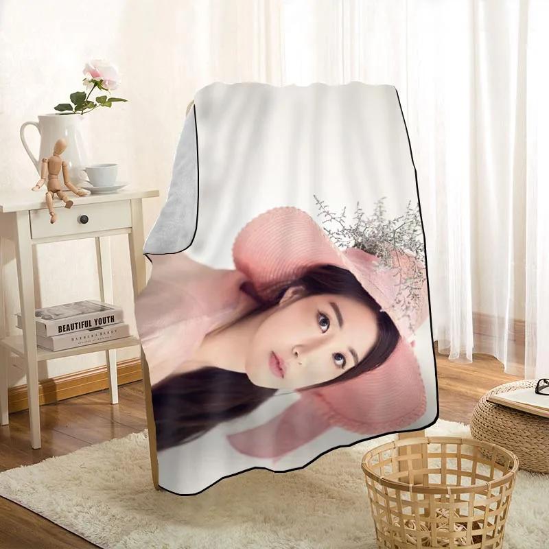 Modern Popular LABOUM KPOP Girl Blanket On For The Sofa/Bed/Car Portable 3D Blanket For Kid Home Textile Fabric 1009