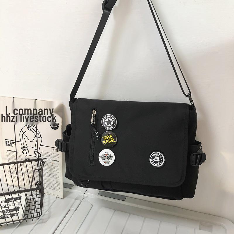 

Large Capacity Crossbody Tutoring Bag - Fashionable Book Bag for Men & Women, Perfect for College & Casual Use 32x27x13CM