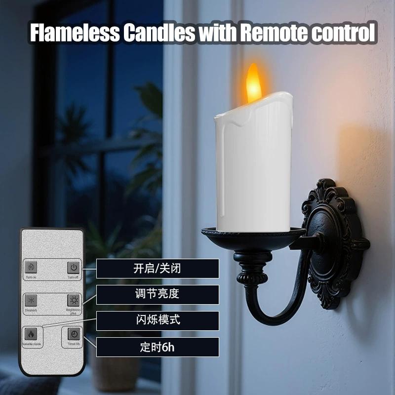 Pack of 12 Rechargeable LED Candle with Remote Control Flameless Tealight  Xmas Valentine Wedding Church Home Table Decoration