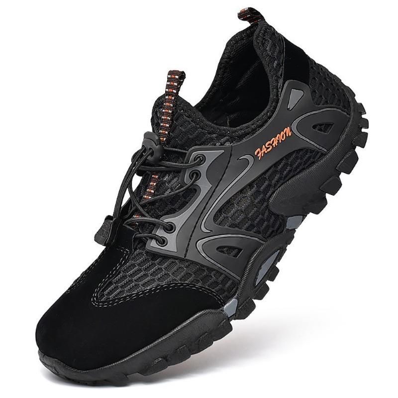 Wading men's shoes summer hollow outdoor creek shoes breathable quick-drying fishing casual shoes cool men's sandals