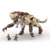 Le Da Gao Verdens Gjenfødelse Omgitt av Dinosaurer Tyrannosaurus Rex Byggeklosser Modell Leketøy Gutt