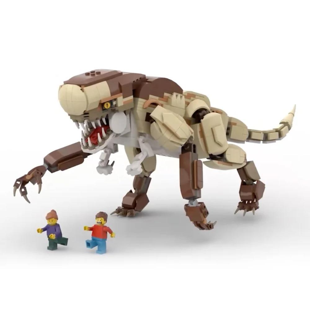 Le Da Gao Verdens Gjenfødelse Omgitt av Dinosaurer Tyrannosaurus Rex Byggeklosser Modell Leketøy Gutt