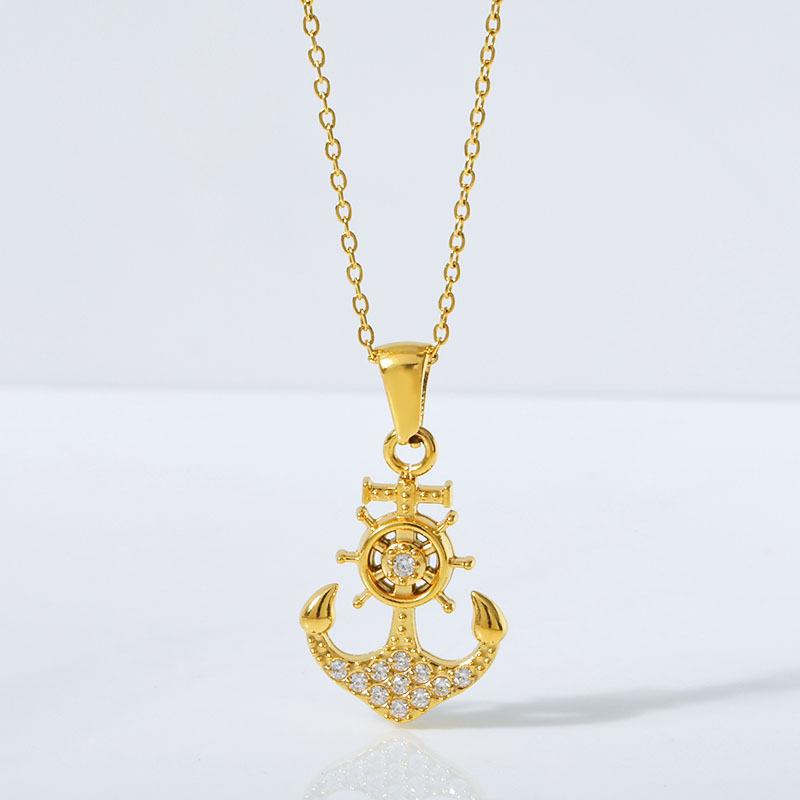 Titanium stål kjede Europeiske og amerikanske jenter hip-hop punk stil falmer ikke sommeren allsidig dopamin high-end tilbehør