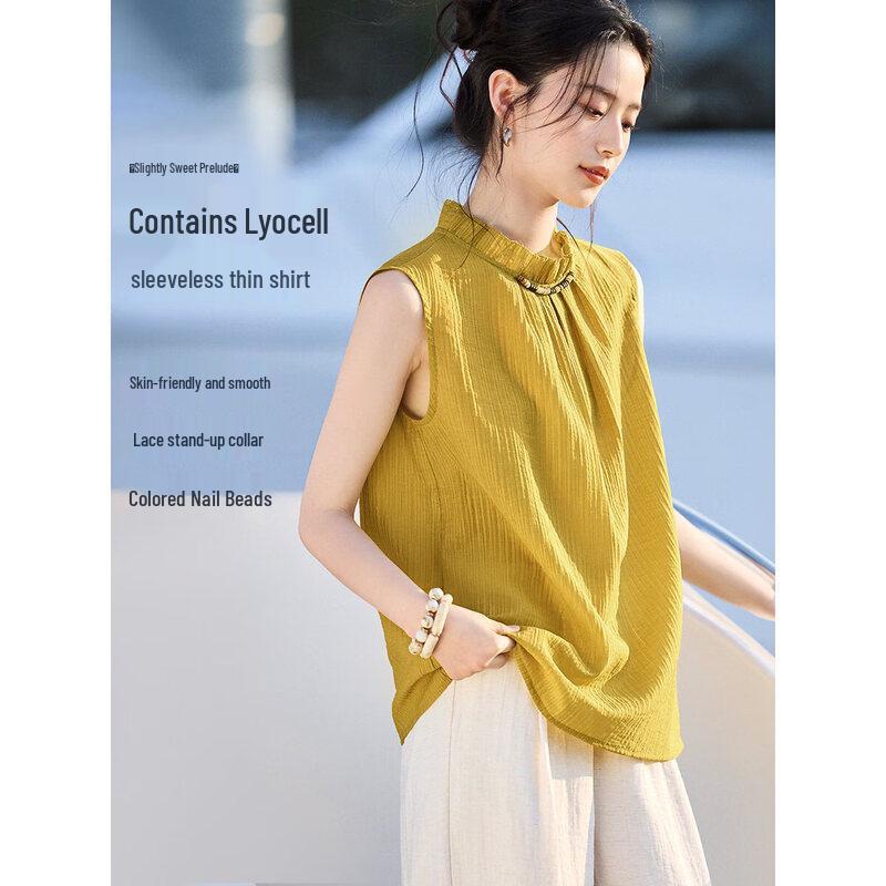 XWI Women s Lyocell Blend Sleeveless Blouse XL