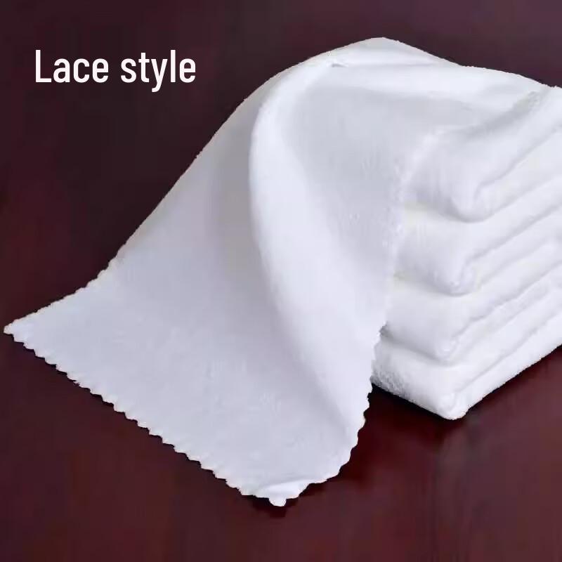 Pure Cotton White Hotel Towel 30x70cm