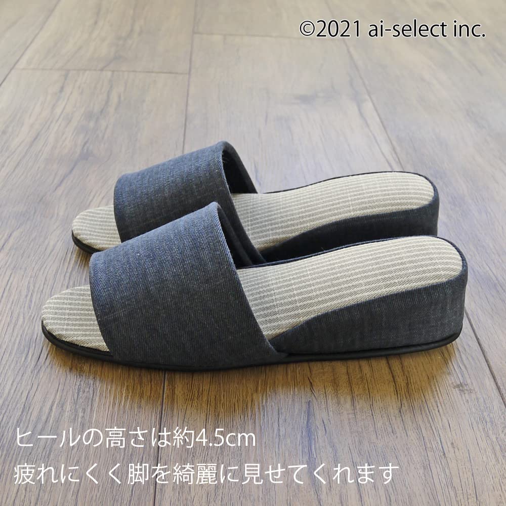 Denim Heel A More Stylish Design with a Front A Surprisingly Rare Pairing with Chinos and Made In Japan with Banshu These Slippers Are Comfortable and