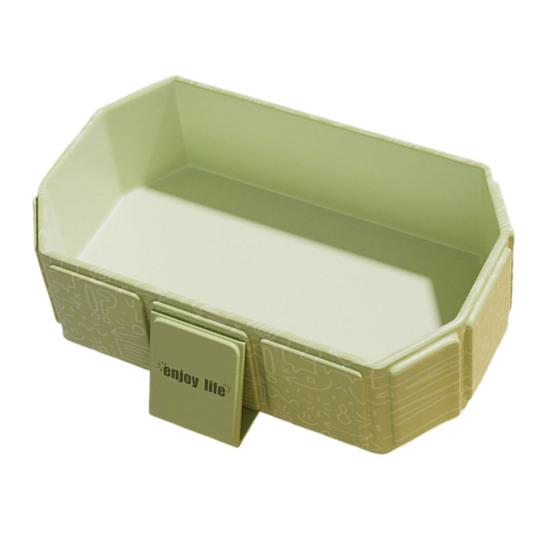 Kids Foldable Baby Bathtub Large Toddler Bath Basin with Drainage System Adjustable Support Angle