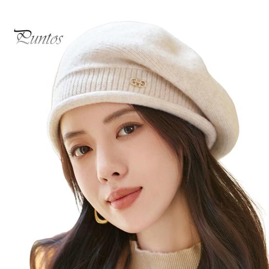 

Женская зимняя ворсовая шапка мешковатая трикотажная однотонная эластичная в стиле ретро женская кепка противоскользящая теплая берет для активного отдыха на каждый день бежевый