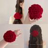 2024 Rose Scrunchie: High-End Autumn & Winter Hair Accessory