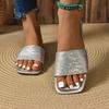 Flat Slippers Women's 2026 Summer New Arrival Plus Size Fish-mouth Comfortable Beach Sandals